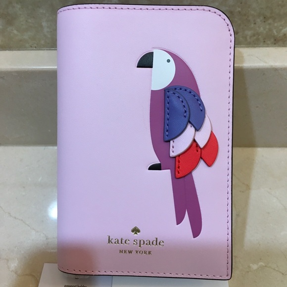 Kate Spade Parrot Passport Holder - Picture 5 of 9